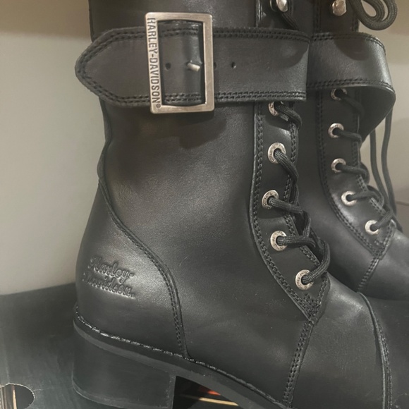 Harley Davidson boots new size 10 - Picture 2 of 8